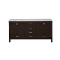 thumbnail image 5 of Horizon 72" Double Bathroom Vanity with Chocolate Cabinet and Engineered Carrara Top, 5 of 5