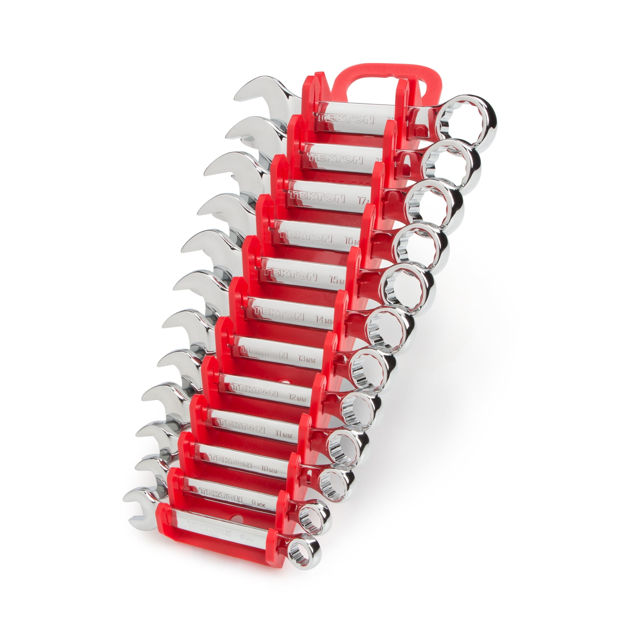 TEKTON Combination Wrench Set, 15-Piece (8-22 mm) - Keeper | 18792 