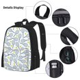 thumbnail image 3 of Pofeuu Tennis Rackets And Balls Print Backpack Travel Backpacks With Lunch Bag Pencil Bag Set 3 pcs Set Cartoon Backpack, 3 of 7