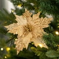 thumbnail image 4 of Flor Artificial Casa Fiesta Árbol De Navidad Decoración Lentejuelas 20 cm, 4 of 4
