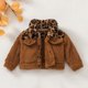 thumbnail image 2 of Abrigo De Invierno Para Niños Pequeños, Chaquetas Para Niños Y Niñas, Abrigo Con Botones De Leopardo Para Niños, Ropa De Abrigo Informal Cálida De Felpa Odeerbi LM103-1657, 2 of 7