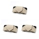 thumbnail image 3 of Funda de Cuero Speravity con Clip para gafas de sombra de sol para coche Interior de automóvil universal color Beige, 3 of 6