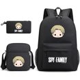 thumbnail image 1 of Set de mochilas para niños con dibujos animados para niños, falsificador de alimentos de la familia, 1 of 1