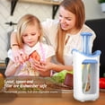 thumbnail image 5 of Fabricante de alimentos para bebés con bolsa de 10 uds, estación de exprimidor de puré de zumo de fruta fresca, bolsas de almacenamiento reutilizables para almacenamiento de aperitivos, 5 of 5