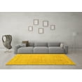 thumbnail image 3 of Ahgly Company Machine Washable Indoor Rectangle Persian Yellow Traditional Area Rugs, 2' x 3', 3 of 4