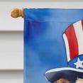 thumbnail image 4 of Airedale Terrier Patriotic American House Flag 28 in x 40 in, 4 of 7