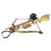 160 lb Black / Camouflage Hunting Crossbow Archery Bow +Red Dot Scope +4 Arrow +Quiver +Cocking Rope +stringer & etc 150