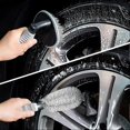 thumbnail image 4 of Car Wheel Brush with Straight/T-shaped Easy Cleaning Tire Hub Brush for Car Cleaning, 4 of 5