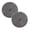 Black 2Pack, variant on 2Pcs Placemats Washable Woven Vinyl Placemats For Dining Table Easy To Clean Plastic Placemats Placemat