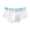 White, variant on Luvior Men’s Ice Silk Mesh Briefs – Breathable Low Rise Underwear with U‑Pouch, Summer Cool Thin Triangle Black XXXL