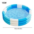 thumbnail image 3 of Piscina plegable para bebés, piscina para niños, piscina de jardín exterior familiar de PVC, 3 of 8