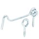 thumbnail image 1 of Securit - Set de Tornillos de Pitón en Escuadra - Pack de 3 (Plateado), 1 of 2