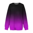 thumbnail image 4 of Futezty Fashion Tie Dye Hoodies for Teen Girls, Womens Casual Long Sleeve Hooded Pullover Gradient Baggy Sweatshirts, 4 of 5