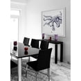 thumbnail image 3 of "Blue Octopus" Framed Painting Art Print, 32" x 1.5", 3 of 6