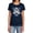 Navy, variant on Adventure Time Skull Face Women's T Shirt, Royal, Large