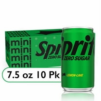 Sprite Lemon Lime Zero Sugar Caffeine Free Soda Mini Cans 10 pk / 7.5 fl oz Packaging May Vary