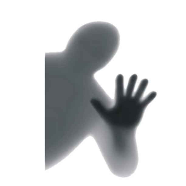Calcomanías de sombras de terror Allinless para decoraciones de Halloween