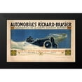 thumbnail image 2 of Vintage Apple Collection 14x10 Black Modern Framed Museum Art Print Titled - Auto Richard Brasier, 2 of 5