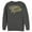 Charcoal Heather, variant on Men's Fortnite Victory Royale Gold Script Sweatshirt Charcoal Heather Medium