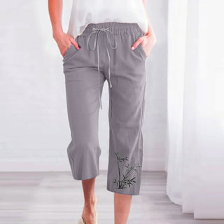 Sonoma Gray Capri Pants for Women