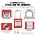 thumbnail image 5 of Electrical Lockout Tagout Kit, 47 PCS Safety LotoKit Circuit Breaker Lockouts, for Industrial, Elec, 5 of 5