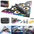 thumbnail image 2 of Gnmfd 3in1 RC Plane Foam Drone with Remote Control for Adults, Altitude Hold, Headless Mode, LED Lights, Flying Aircraft for Sky, Land, Water, Party Favors, Holiday Gifts and Aerial Fun, 2 of 9
