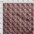 thumbnail image 3 of oneOone Polyester Spandex Brown Fabric Abstracts Craft Projects Decor Fabric Printed By The Yard 56 Inch Wide, 3 of 5