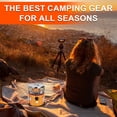 thumbnail image 3 of Caynel Portable Propane Heater and Stove Camping Liquefied Gas Stove ,Orange, 3 of 8