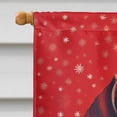 thumbnail image 4 of Dachshund Holiday Christmas House Flag, 4 of 7
