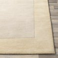 thumbnail image 3 of Hauteloom Slade Wool Living Room, Bedroom Area Rug - Contemporary - High Pile - Beige - 2' x 3', 3 of 12