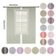 thumbnail image 5 of Naiovety Cortina de tul para ventana, cortinas, decoraciones, adornos para el hogar Type10 NO10 Naiovety JJ2978-07, 5 of 6