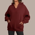 thumbnail image 5 of SHE IS Black Crewneck Sweatshirt Women Athletic Fall Hoodies for Women Cute Womens Pullover Sweatshirts Graphic Womens Fall Tops Casual My Orders Placed, 5 of 5
