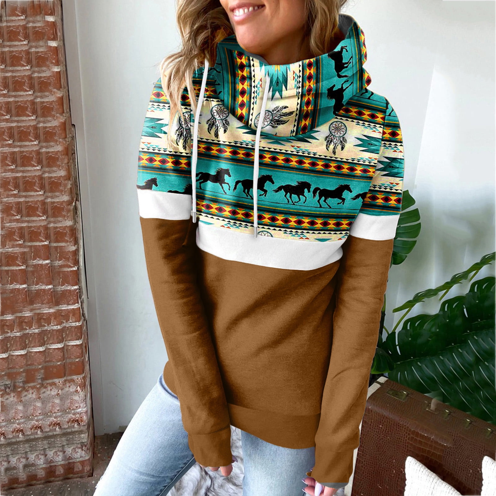 KaLI_store Hoodie Dress For Women 
