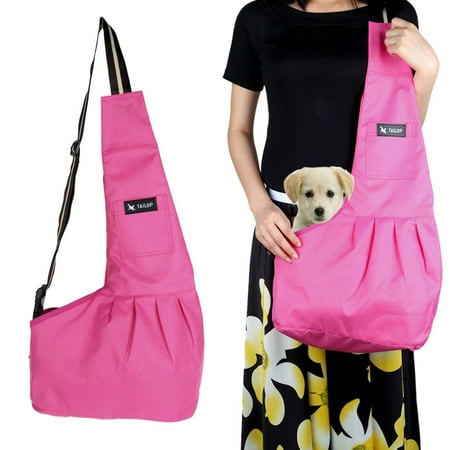 Small Open Pet Tote - Small Pet Dog Cat Carrier Backpack Outdoor Puppy Tote Soft Shoulder Bag