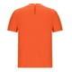 thumbnail image 5 of Blusas de Manga Corta para las Mujeres de la Moda Color Sólido Botón de Verano con Cuello Redondo, Poliéster, 5 of 7