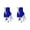 Blue, variant on Billiard Quality Pool Cue Glove - Open fingers - Fits either hand - One size fits all