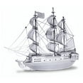 thumbnail image 5 of Fascinations 6.75" Metal Works Ship FSMMS012 Model Boat Kit, 5 of 6
