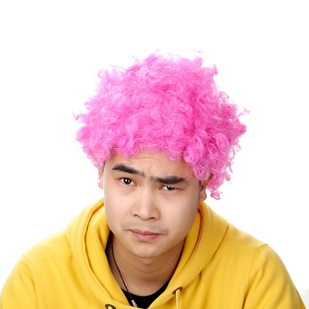 male afro wig