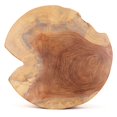 thumbnail image 3 of Rutledge & King Java Teak Root Stool - Boho Teak Accent Table - Natural, 3 of 5