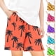 thumbnail image 5 of Odeerbi 5-14 Años Niños Niñas Pantalones Cortos de Estampado Tropical Hawaiano Pantalones de Baño En Seco Rápido Pantalones Cortos de Tabla de Playa, 5 of 5