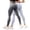 Silver, variant on 2Pcs High Waist Leggings for Women, Butt Lifting Tummy Control Compression Workout Sports Yoga Pants with Pockets