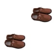 thumbnail image 4 of Sonducket Sneakers Women Shoes Platform Loafers Leather Shoe Plus Size Shoe Breathable Casual Flat Skin Friendly Slips-On Type2 NO2, 4 of 6