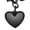 Black, variant on KeyStyle Heart Charm Bracelets for Women Chain Bracelet Black Adjustable Link Bracelets Valentine's Day Jewelry Gift for Girlfriend