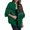 Green, variant on Vedolay Tops for Women Casual Women's Oversized Fringe Jean Jacket Long Sleeve Denim Jackets,Green M