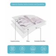 thumbnail image 5 of Pink Palm Tree Twin Size Down Alternative Comforter, Lightweight Comforter Quilt Bedding Set with Pillow Shams Forest Tropical Plants Flower Leaf All Seasons Bed Comforter Duvet Insert 68"x86", 5 of 7