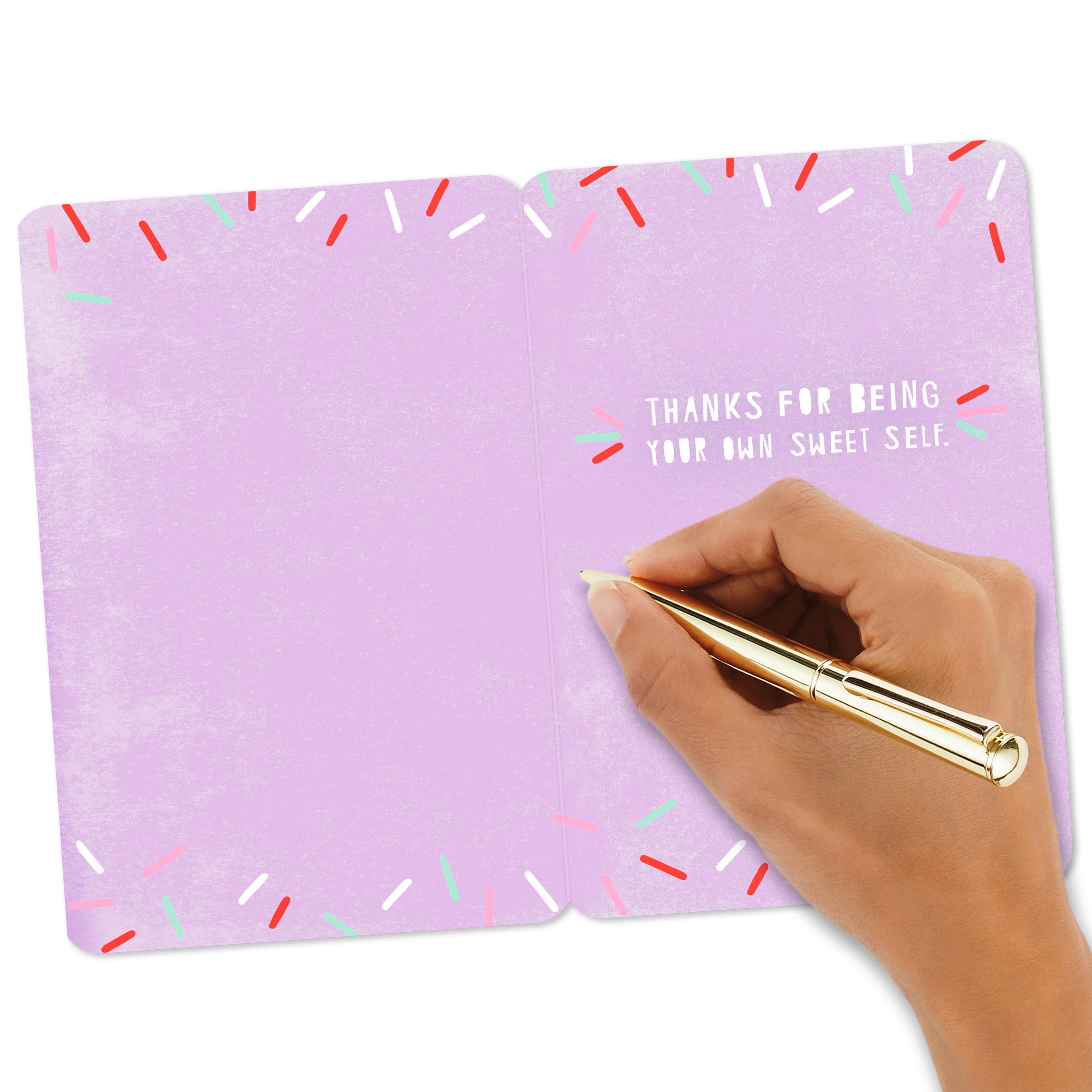 Hallmark Just Because Friendship Card (Sprinkles on the Cupcake of Life)
