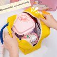 thumbnail image 2 of Insulated Lunch Bag Multi-purpose Polyester Smooth Zipper Duck Lunch Container Household Supplies, 2 of 7