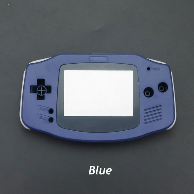 1SET For GameBoy Advance Replacement Luminous Clear Housing Shell Cover With Buttons Sticker For GBA Console Protective Case 512B