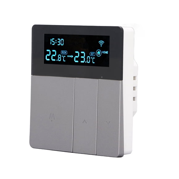 Smart Thermostat, Programmable Thermostat With LCD Color Screen Digital Temperature Contorller For Home Shopping Mall