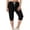 Black, variant on Hrsba Womens Casual Shorts Solid Color 5 Inch Length Summer Daily Wear Breathable Lightweight Bottoms
